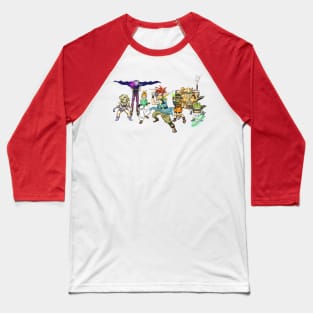 Time Travelers Baseball T-Shirt